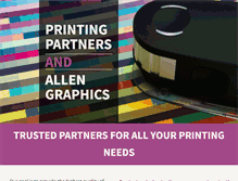 Tablet Screenshot of printingpartners.com